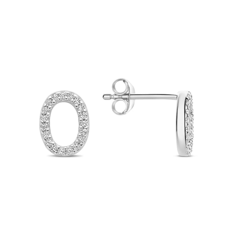 Parte Di Me Bibbiena Poppi Clara 925 Sterling Silver Ear Studs PDM36195-zoom-
