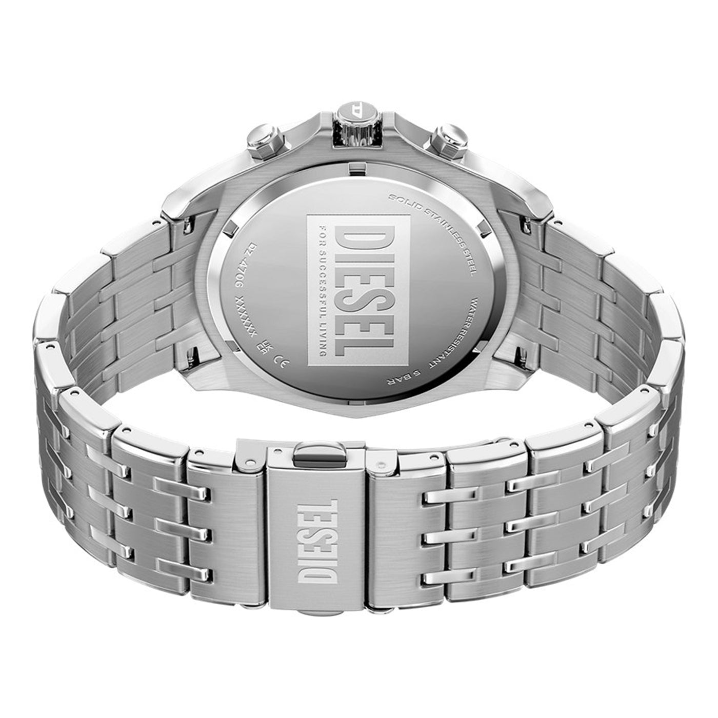 Diesel Stinger Round Blue Dial Watch DZ4706