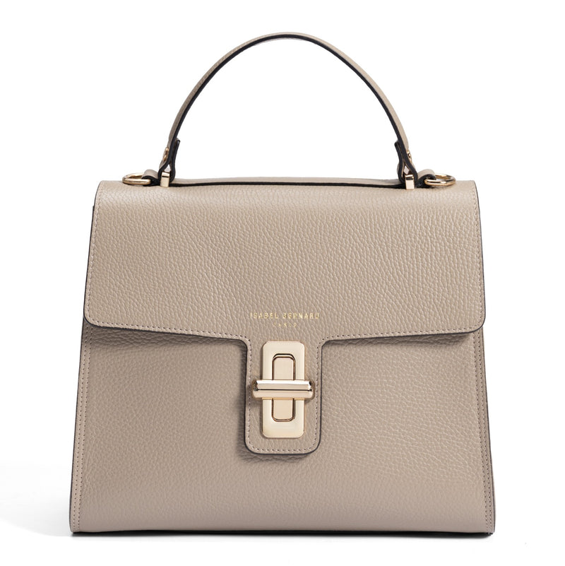 Isabel Bernard Femme Forte Handbag Taupe  IB21127-078-zoom-