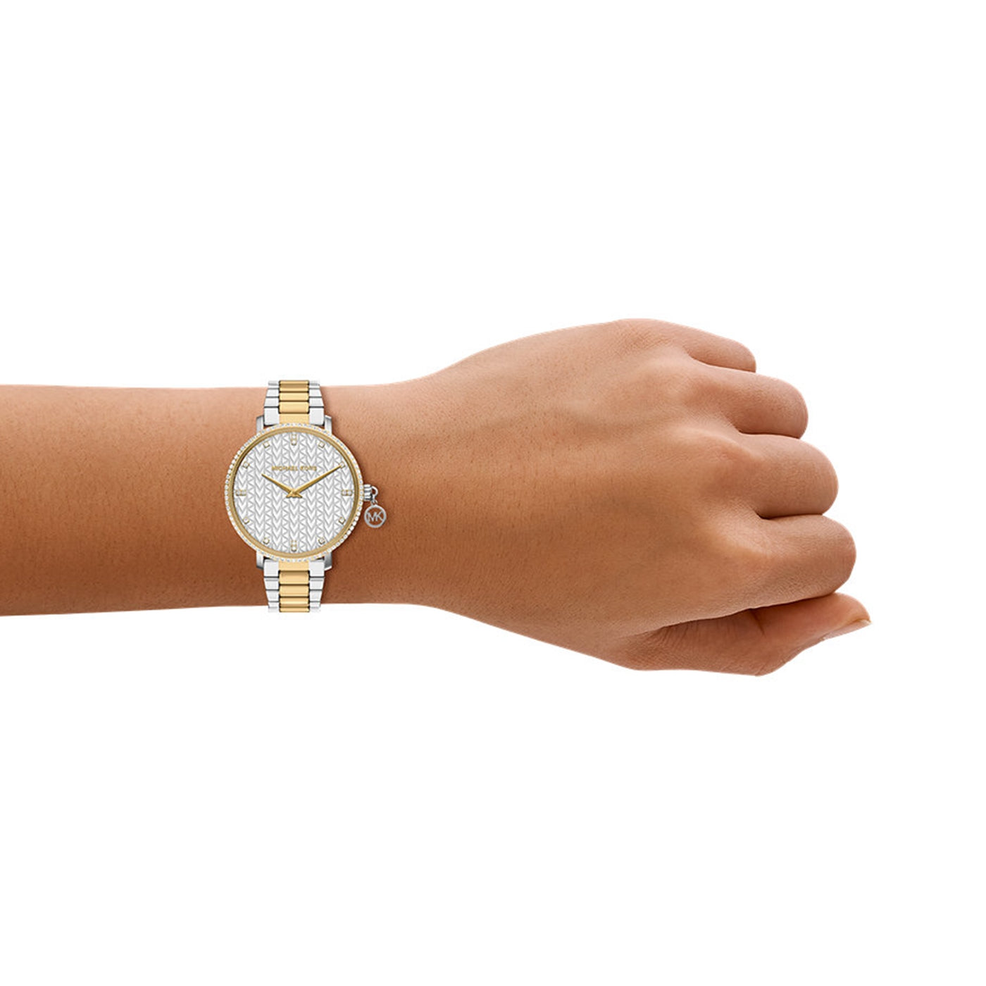 Michael Kors Pyper Round White Dial Watch MK7574