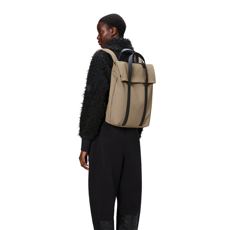 Rains Beige 2 Way Tote Backpack R12940-133-zoom-