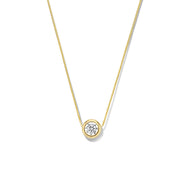 Isabel Bernard Rivoli Aélys 14 Carat Golden Necklace IB340137 (Length: 40.00-42.00 cm)