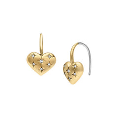 Fossil Sadie Gold Coloured Earrings JF04833710