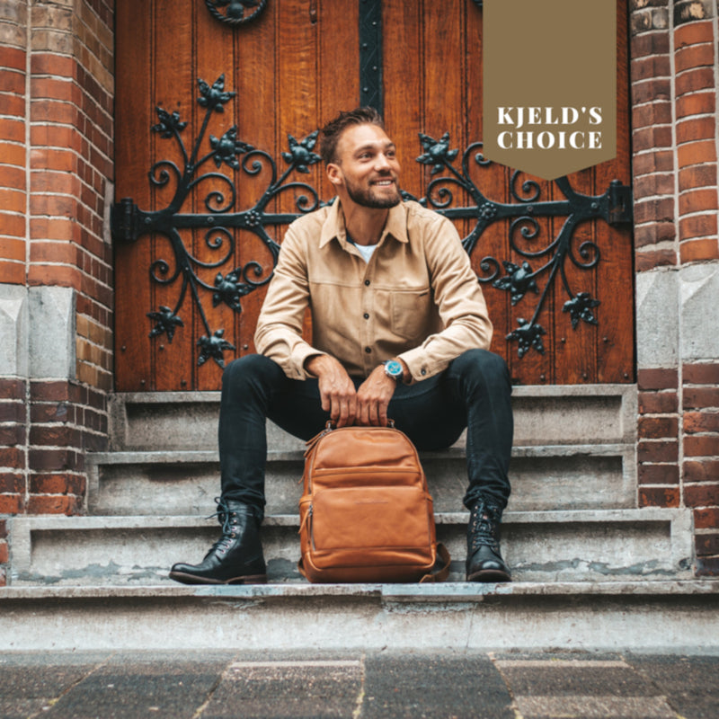 The Chesterfield Brand Austin Cognac Backpack C58.018431-zoom-