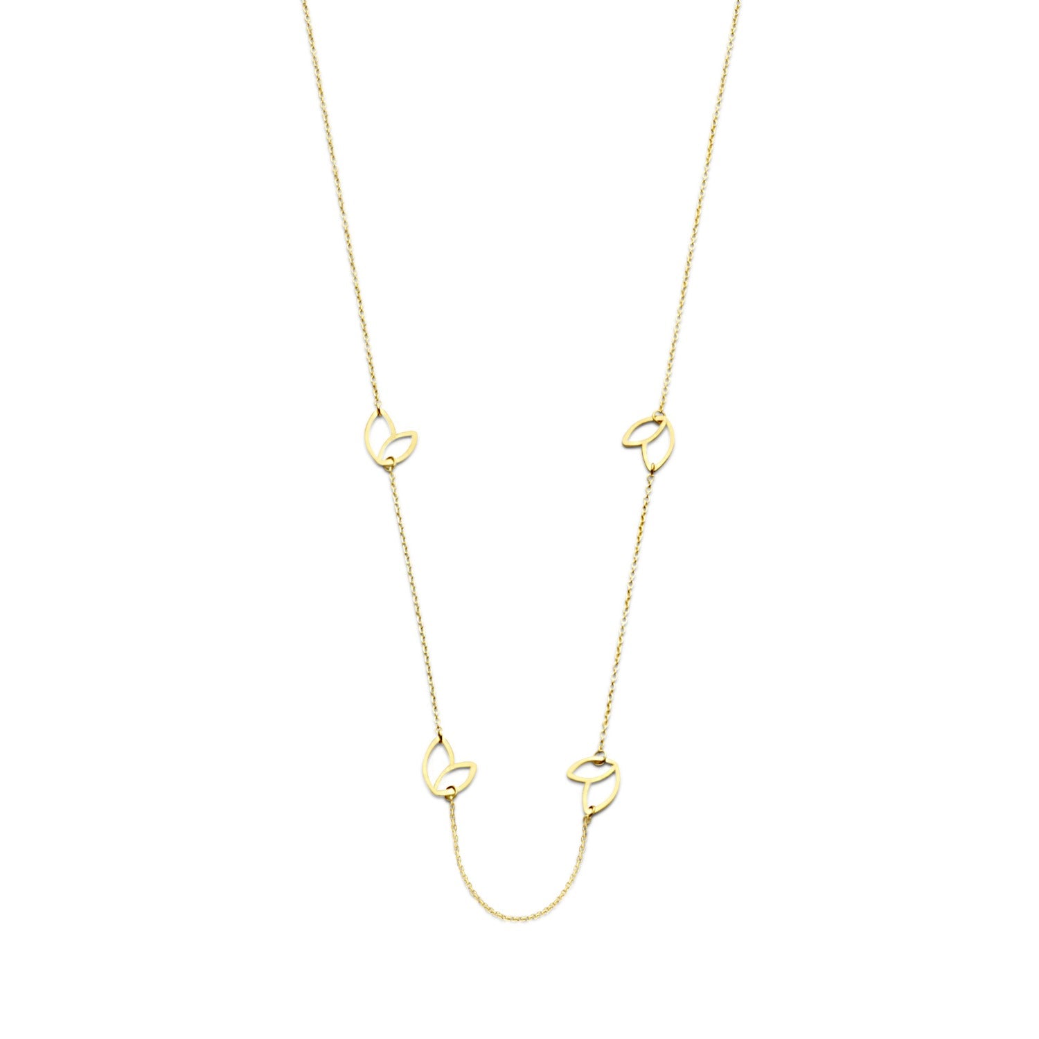 Isabel Bernard Cadeau d'Isabel 14 karat gold necklace and bracelet gift set IB90187