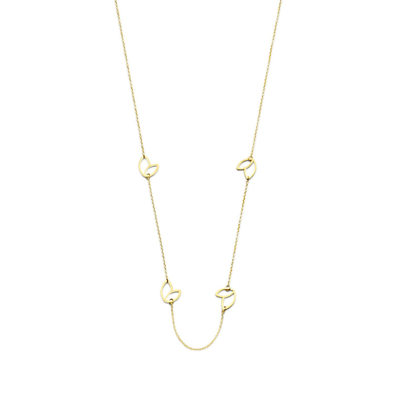 Isabel Bernard Cadeau d'Isabel 14 karat gold necklace and bracelet gift set IB90187-zoom-