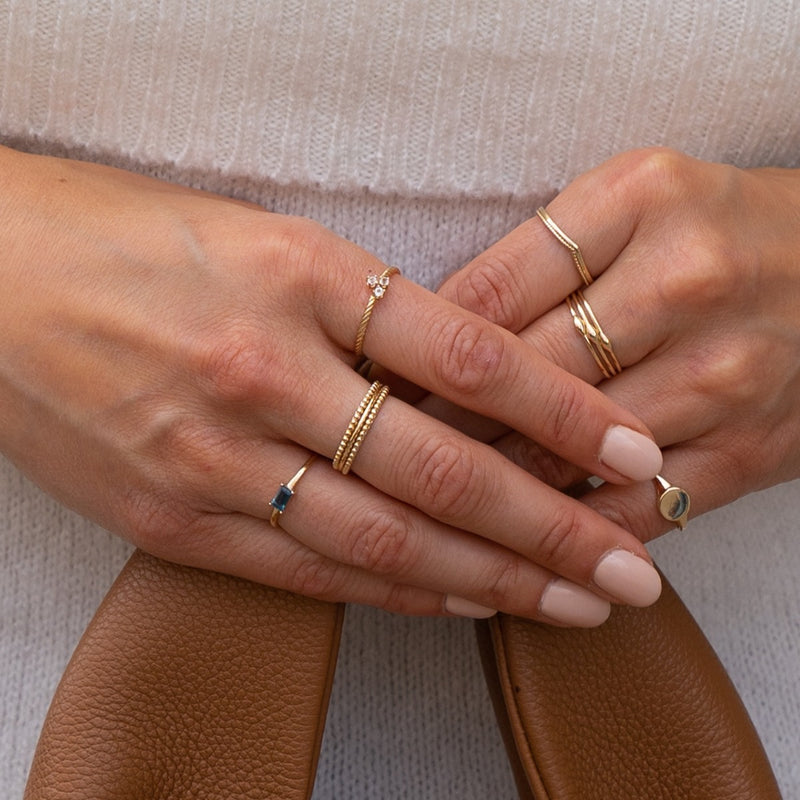 Jackie Gold 14 karat gold Ring JKR23.361.52-zoom-