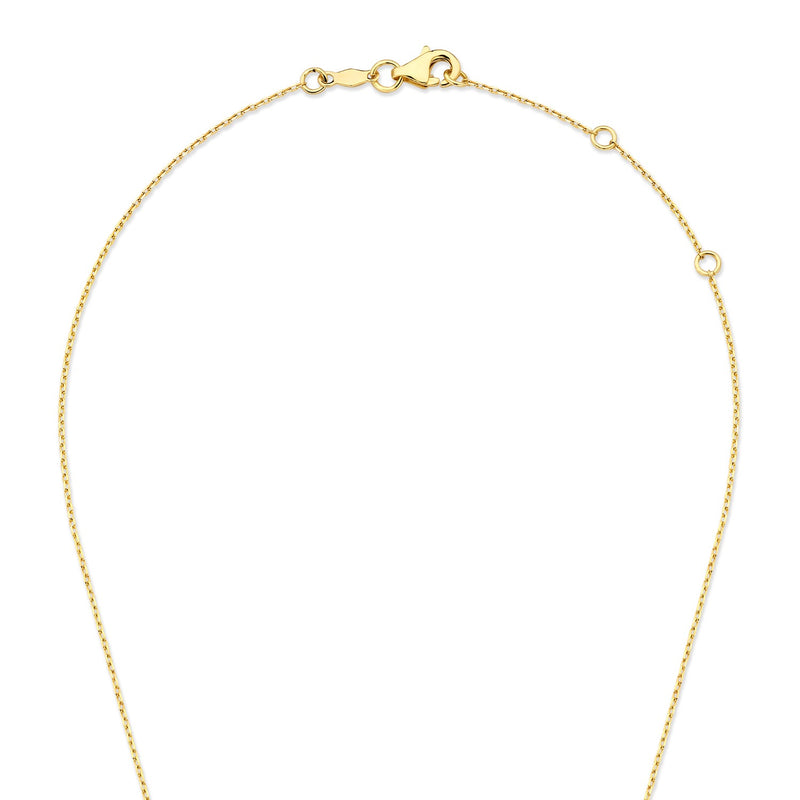 Isabel Bernard De la Paix Elena 14 karat gold necklace with diamond 0.18 carat IBD350030-zoom-