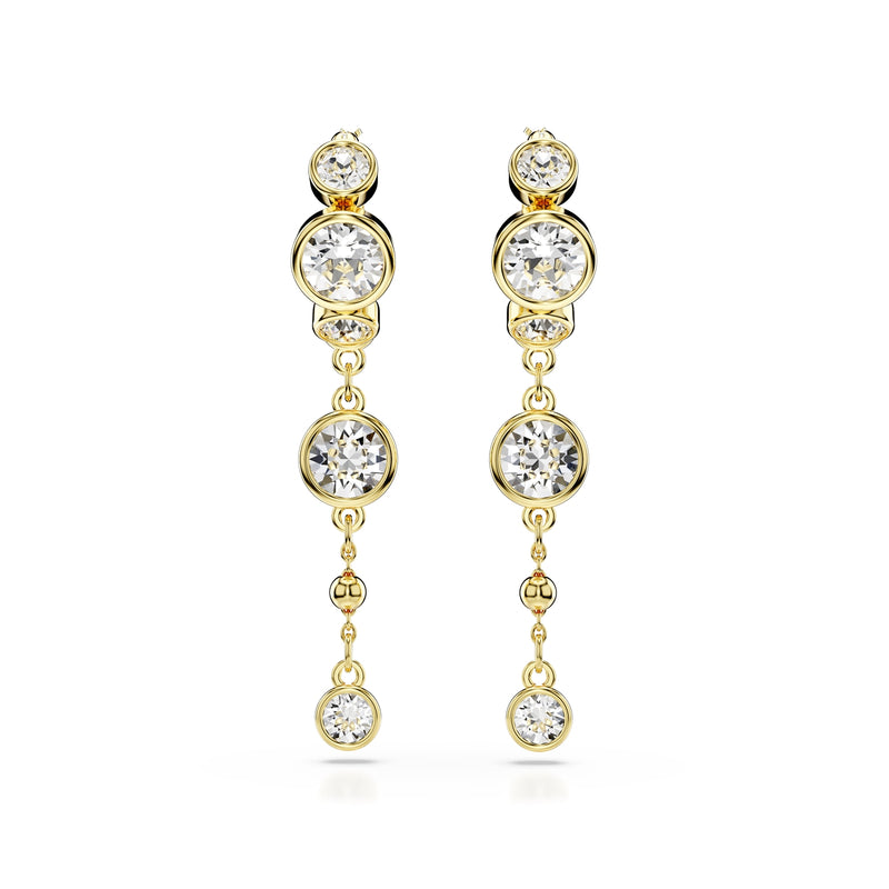 Swarovski Imber Gold Drop Earrings 5680097-zoom-