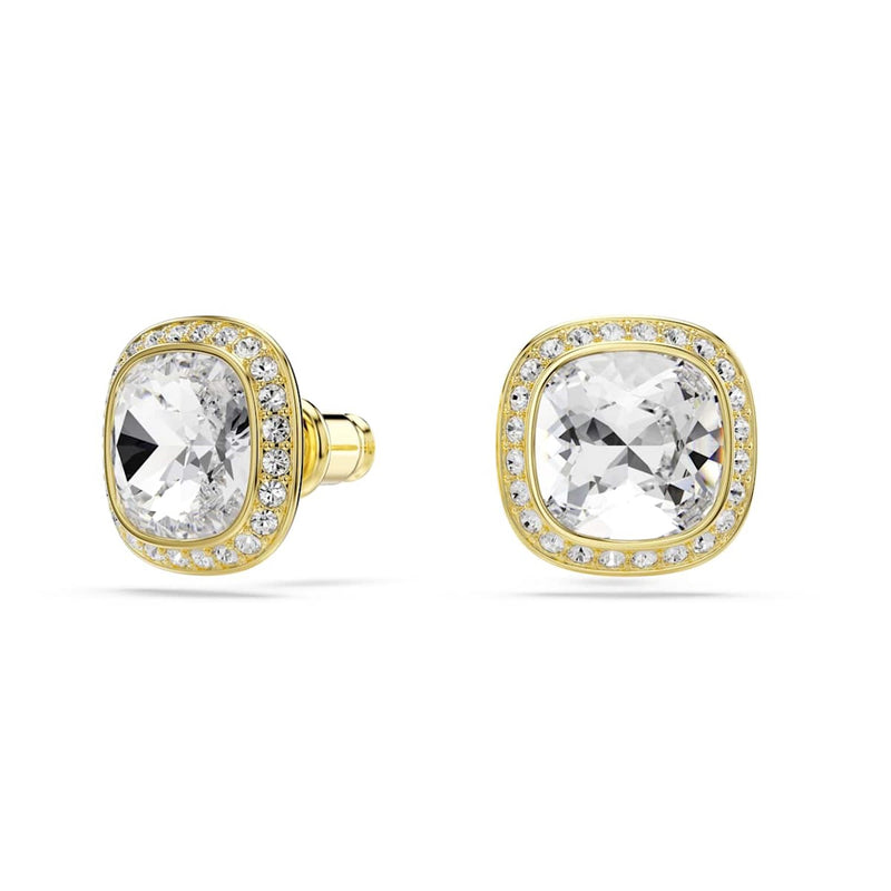 Swarovski Una Angelic Cushion Gold-Tone Stud Earrings 5764762-zoom-