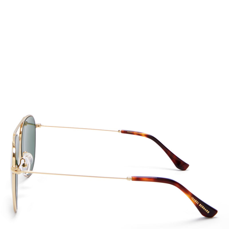 Isabel Bernard La Villette Remi Gold-coloured Aviator Sunglasses IB400008-15-04-zoom-