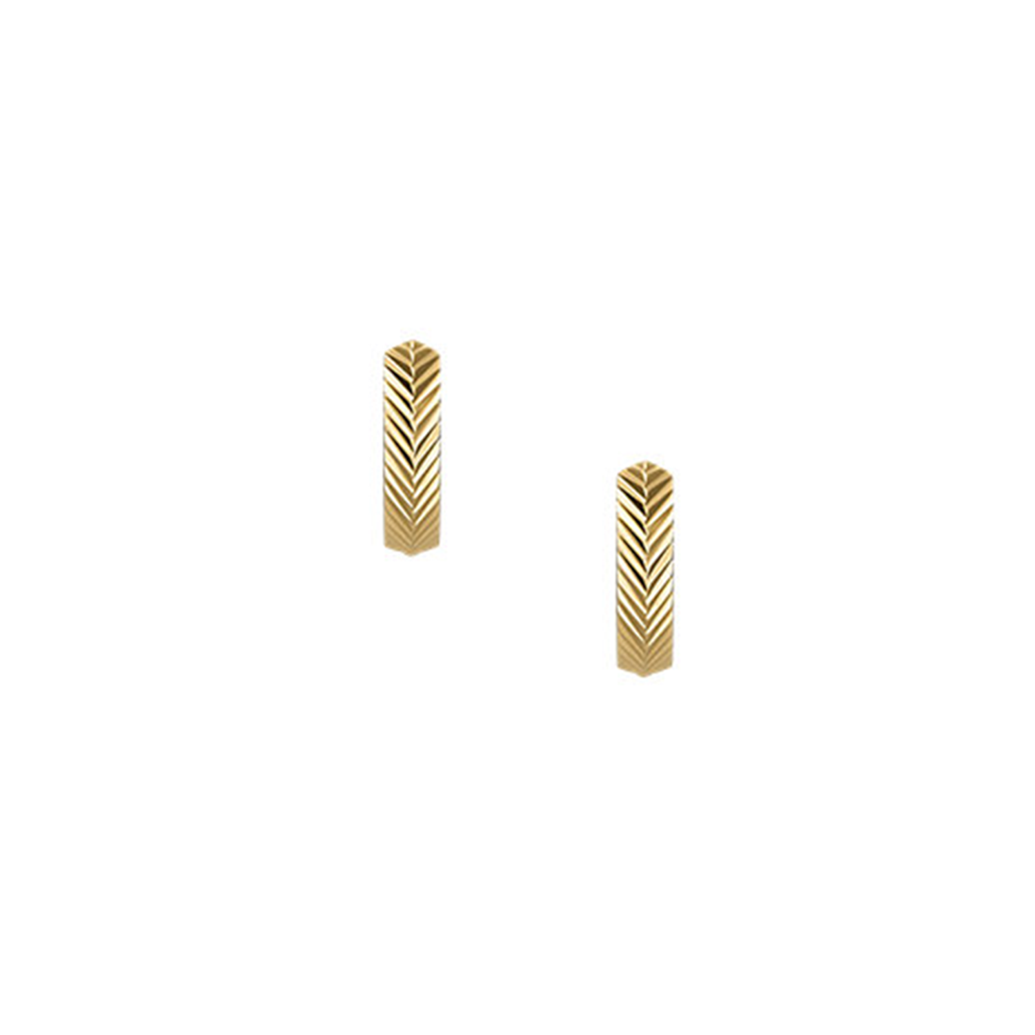 Fossil Harlow Gold Coloured Stainless Steel Earrings JF04912710