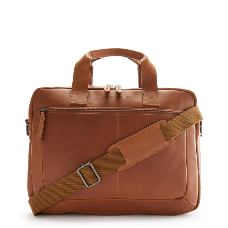The Chesterfield Brand Calvi Cognac Laptop Bag C40.103331-zoom-