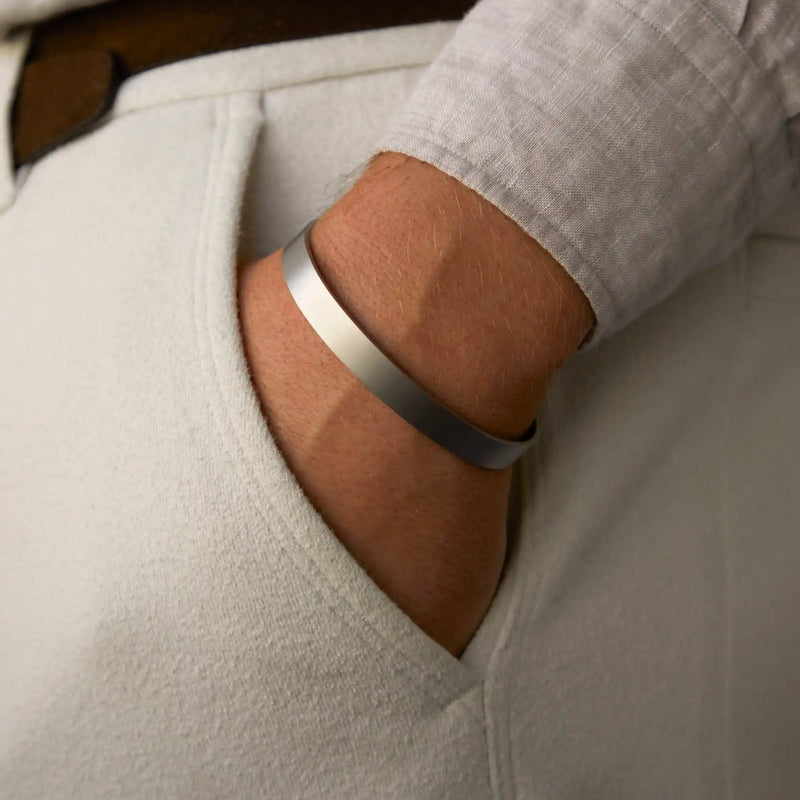 Mats Meier Annecy Silver Colored Steel Bracelet MM320013-zoom-