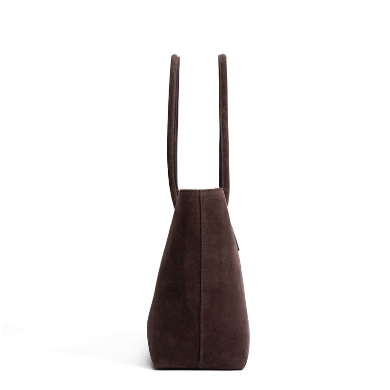 Isabel Bernard Honoré Elin Dark Brown Suede shoulder bag IB25111-131-zoom-