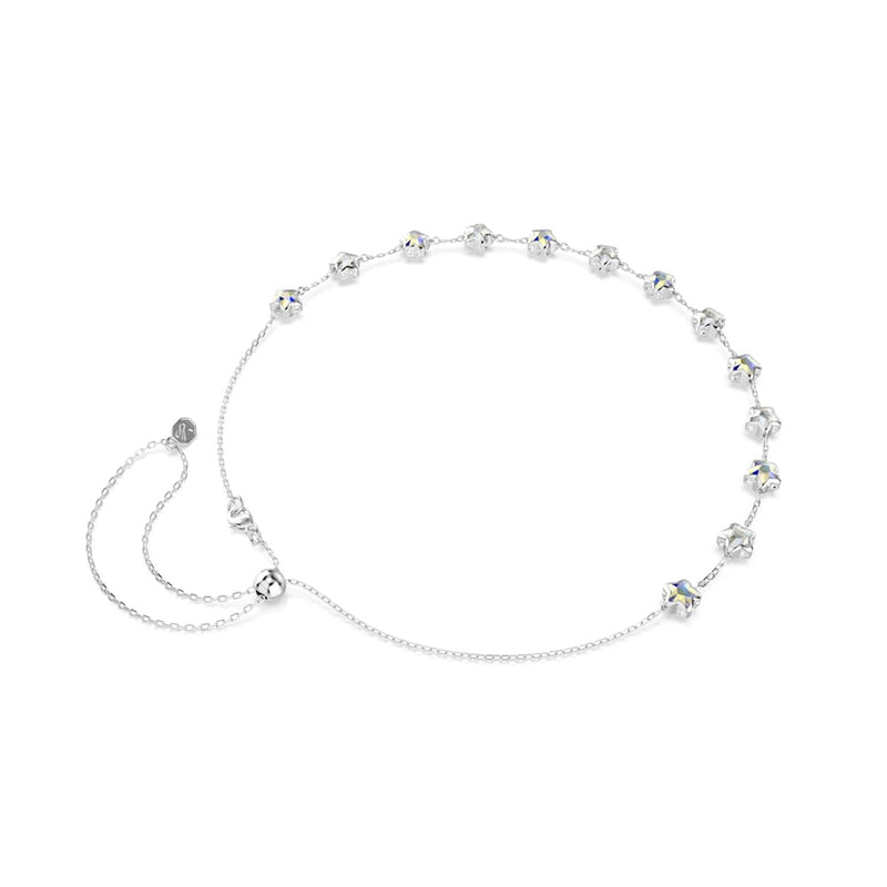 Swarovski Chroma Stars Silver-Tone Necklace 5754183-zoom-