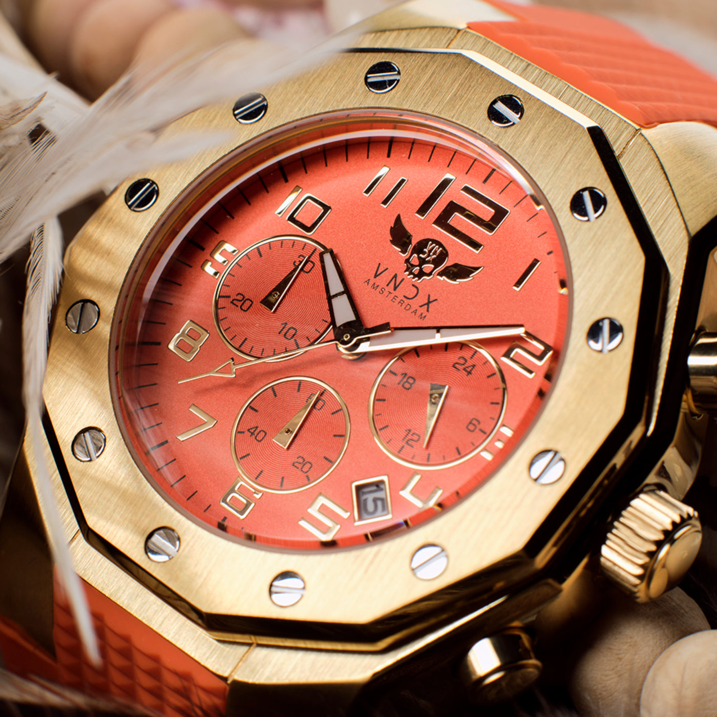 VNDX Ibiza Rebel Orange Watch LD12810-30