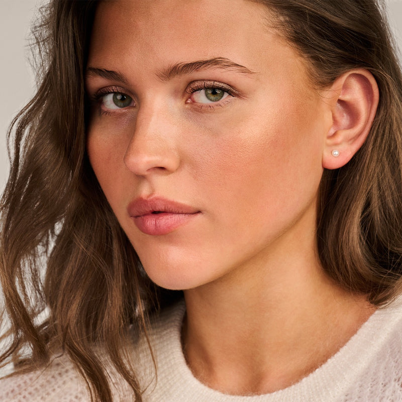 Blush Gold Ear Stud 7136YPW-zoom-