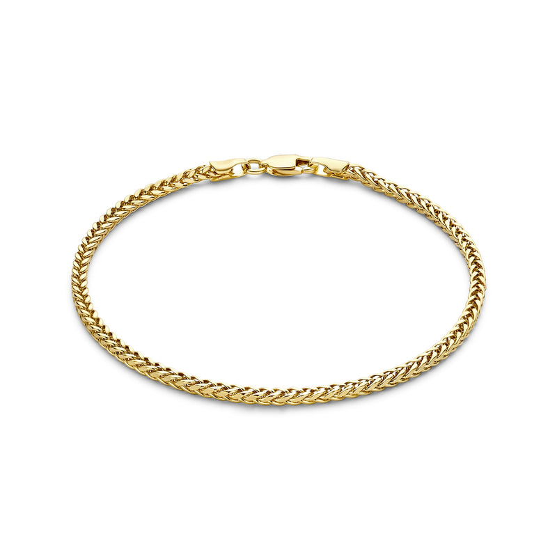 Isabel Bernard Aidee Sharla 14 Carat Golden Chain bracelet IB320115-zoom-