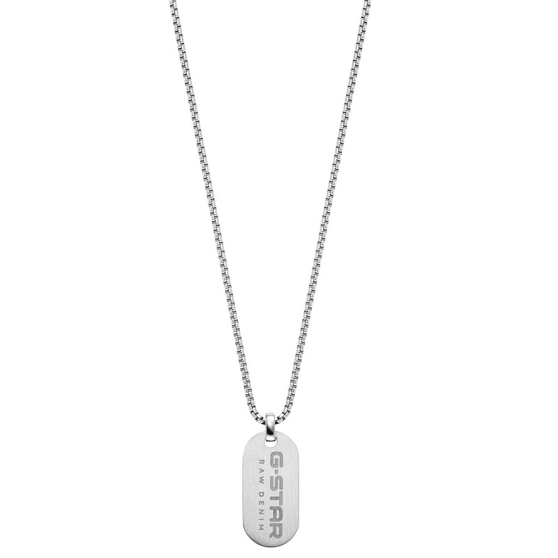 G-STAR ZipPoint Silver Link Necklace GSJ.104.01-zoom-