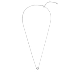 Violet Hamden Venus 925 Sterling Silver Necklace with Birthstone VH340009-AUG