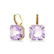 Swarovski Millenia Gold-Tone Earrings with Purple Crystal 5759990