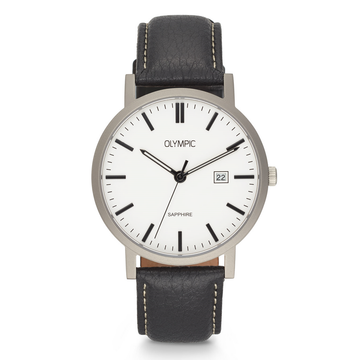 Olympic Titanium Grey Men's Watch OL26HTL221