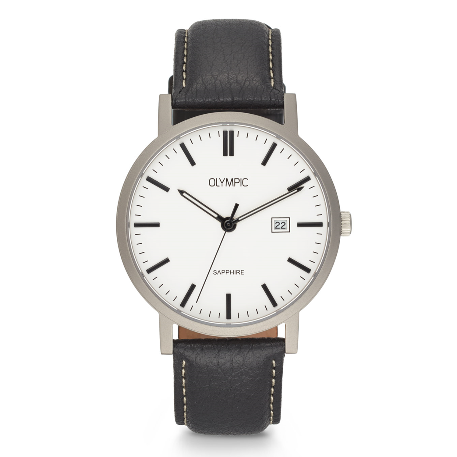 Olympic Titanium Grey Men's Watch OL26HTL221