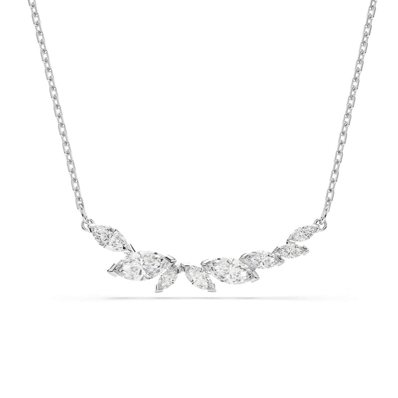 Swarovski Mesmera Glam Silver-Tone Necklace 5759838-zoom-