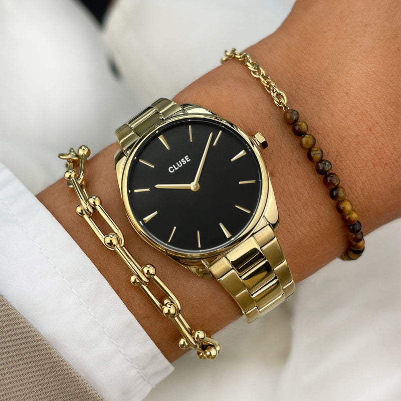 CLUSE Féroce Petite Gold Watch CW11208-zoom-