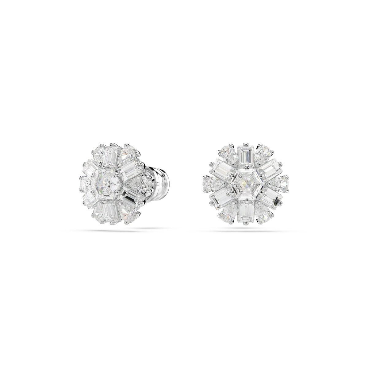 Swarovski Idyllia Silver Ear Stud Metal Earrings 5691483