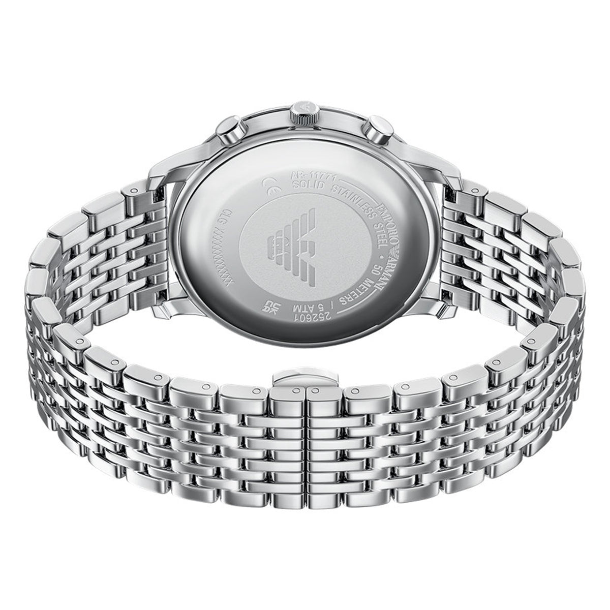 Emporio Armani Round Blue Dial Watch AR11771