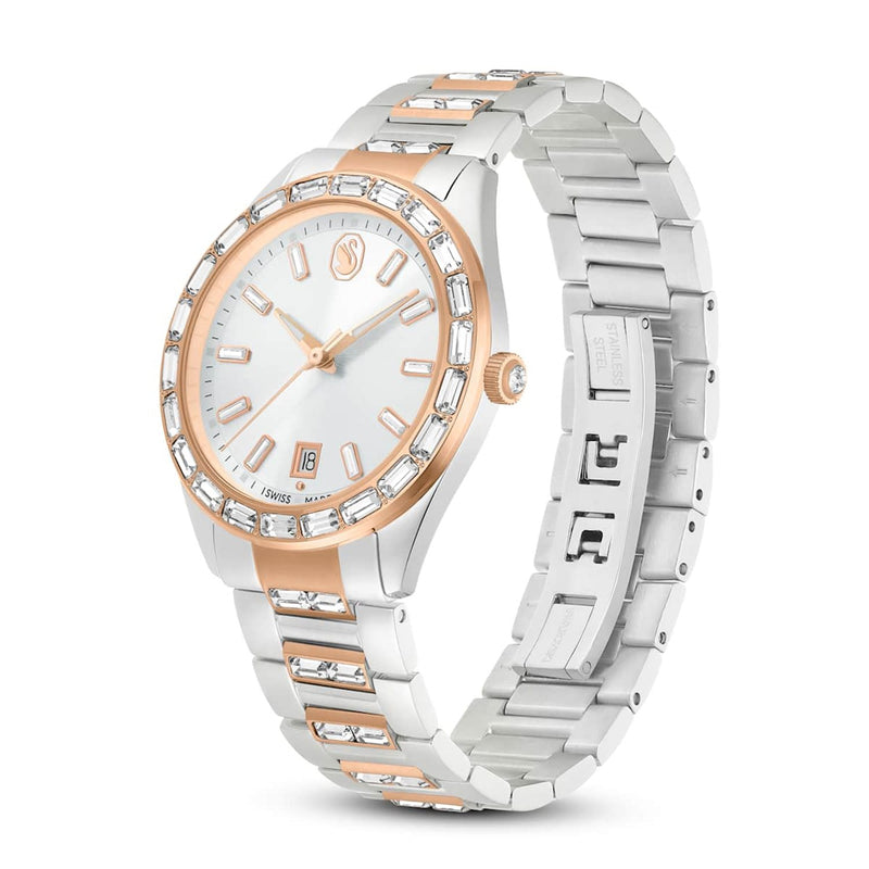 Swarovski Matrix Multicolour Stainless Steel Women's Watch 5734663-zoom-