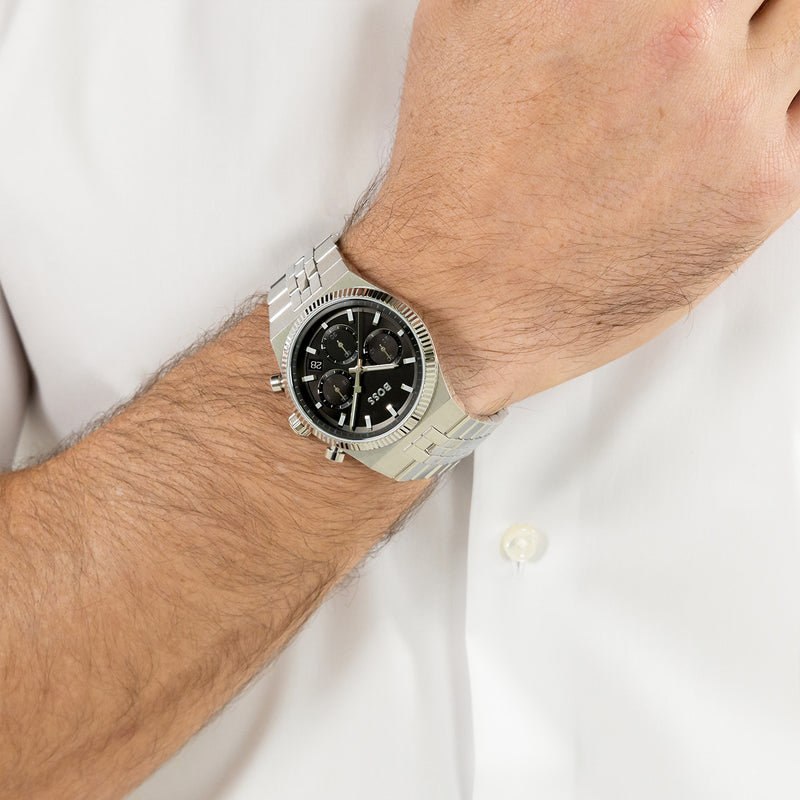 Hugo Boss Chronograph Watch 41 mm HB1514307-zoom-