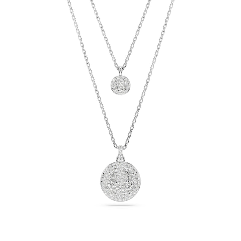Swarovski Meteora Silver Necklace 5684244-zoom-