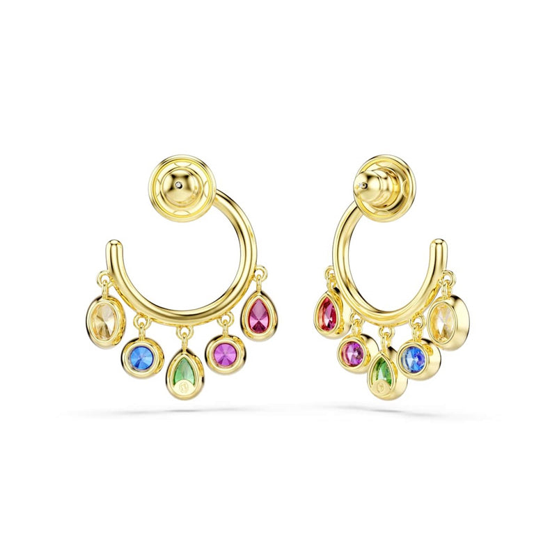 Swarovski Imber Organic Gold-Tone Multicolour Earrings 5753263-zoom-