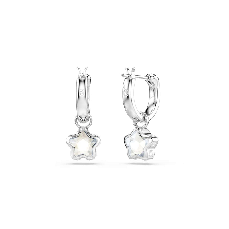 Swarovski Chroma Stars Silver-Tone Earrings 5754172-zoom-