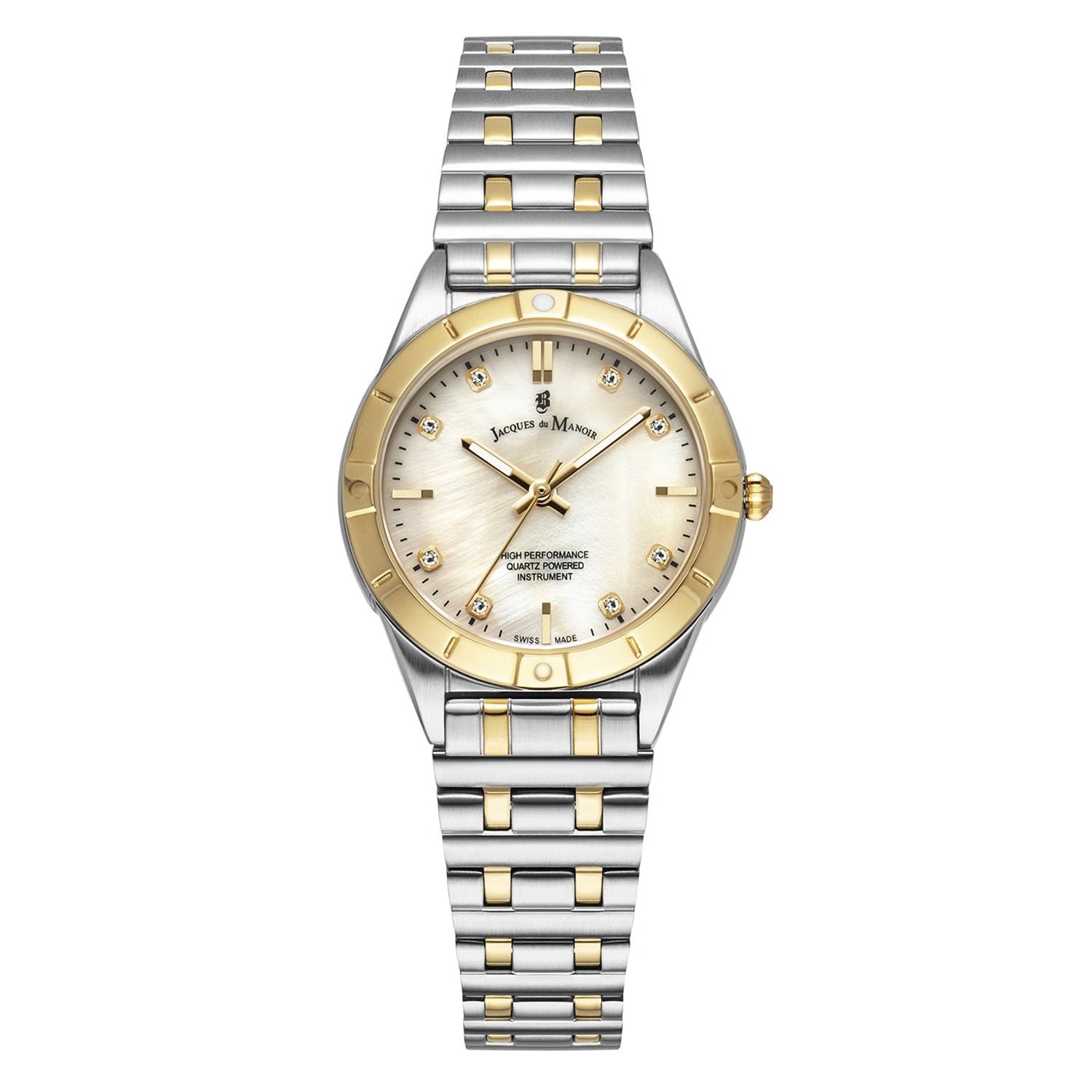 Jacques du Manoir Leonie Silver and Gold-Coloured Women's Watch JWL05903