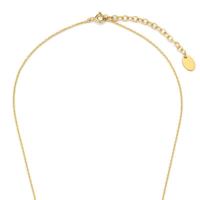 Violet Hamden Luna 925 Sterling Silver Gold Plated Necklace VH340042-zoom-