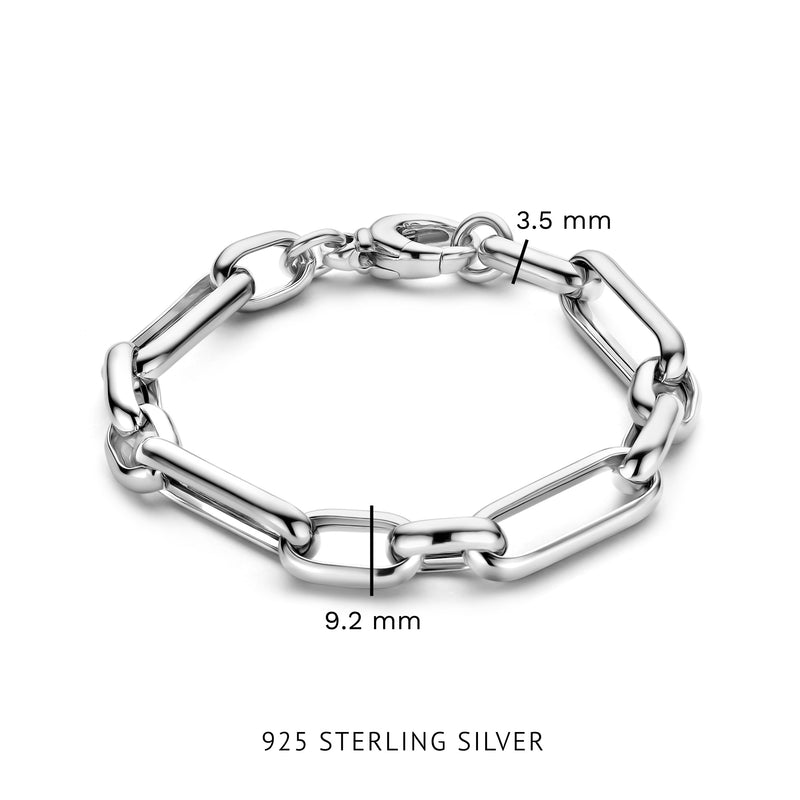 Parte Di Me Bibbiena Poppi Casentino 925 Sterling Silver Chain bracelet PDM32109-zoom-
