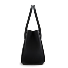 Isabel Bernard Honoré Cloe Midi Black Calfskin Leather Handbag IB25082-001