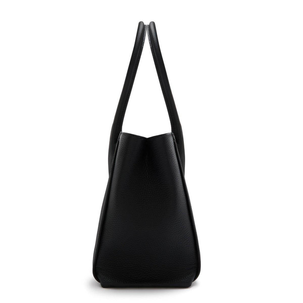 Isabel Bernard Honoré Cloe Midi Black Calfskin Leather Handbag IB25082-001
