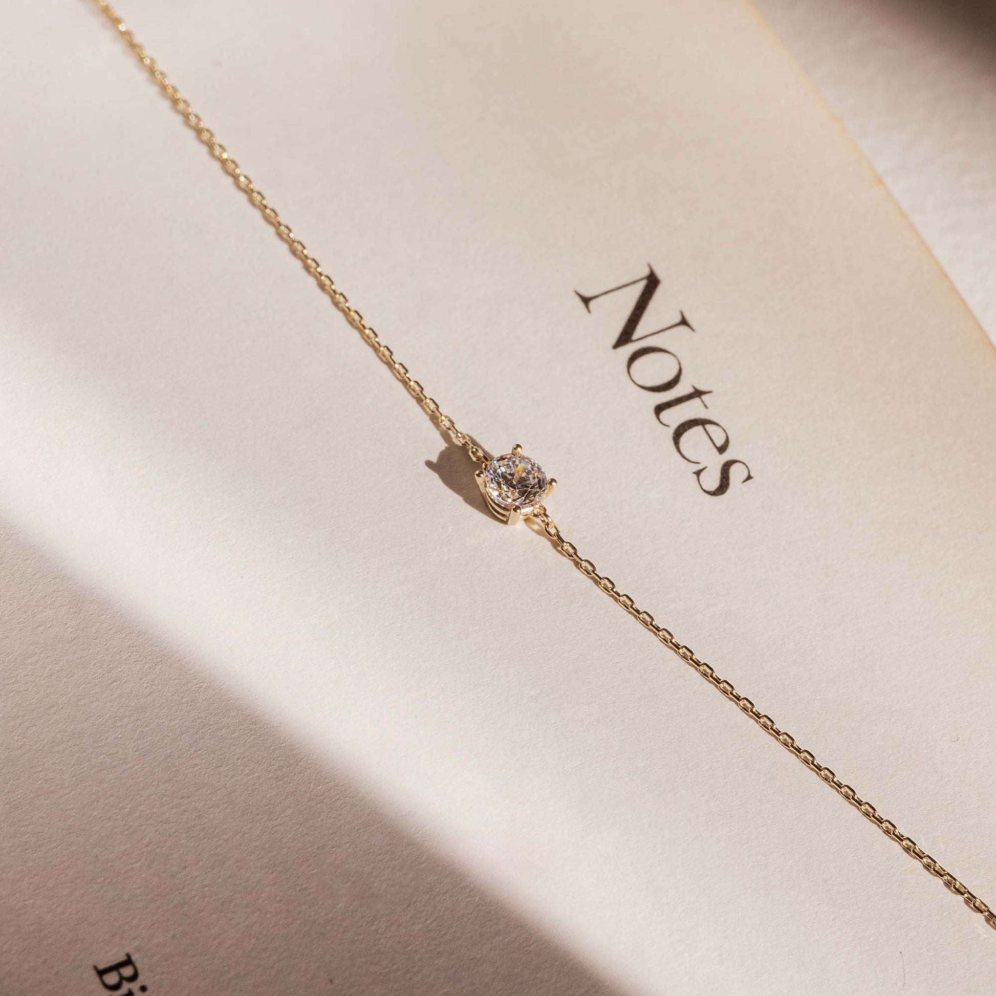 Isabel Bernard Cadeau d'Isabel 14 Carat Golden Necklace and Bracelet giftset IB90029