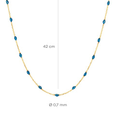 Blush 14 karat gold Necklace 3162YRB