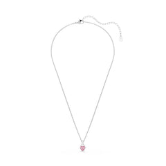 Swarovski Chroma Silver-Tone Necklace with Pink Accents 5757789