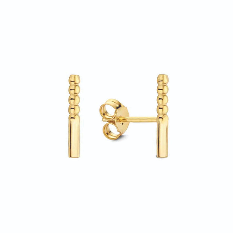 Jackie Gold 14 karat gold Ear Stud JKE22.252-zoom-