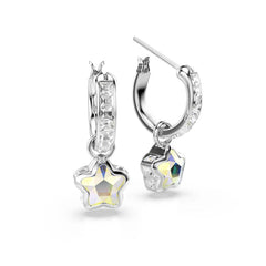Swarovski Chroma Stars Silver-Tone Earrings 5754172