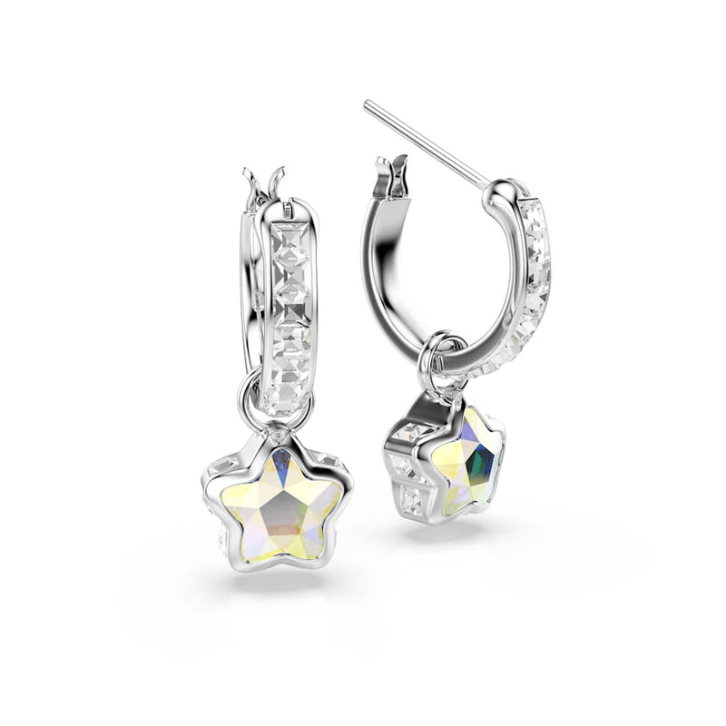 Swarovski Chroma Stars Silver-Tone Earrings 5754172-zoom-