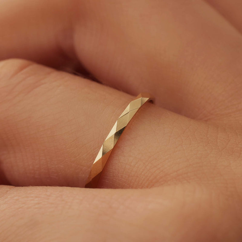 Isabel Bernard Rivoli Laura 14 Carat Gold Ring IB330066-60-zoom-