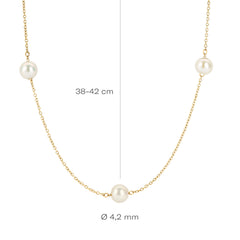 Blush 14 karat gold Necklace 3185YPW